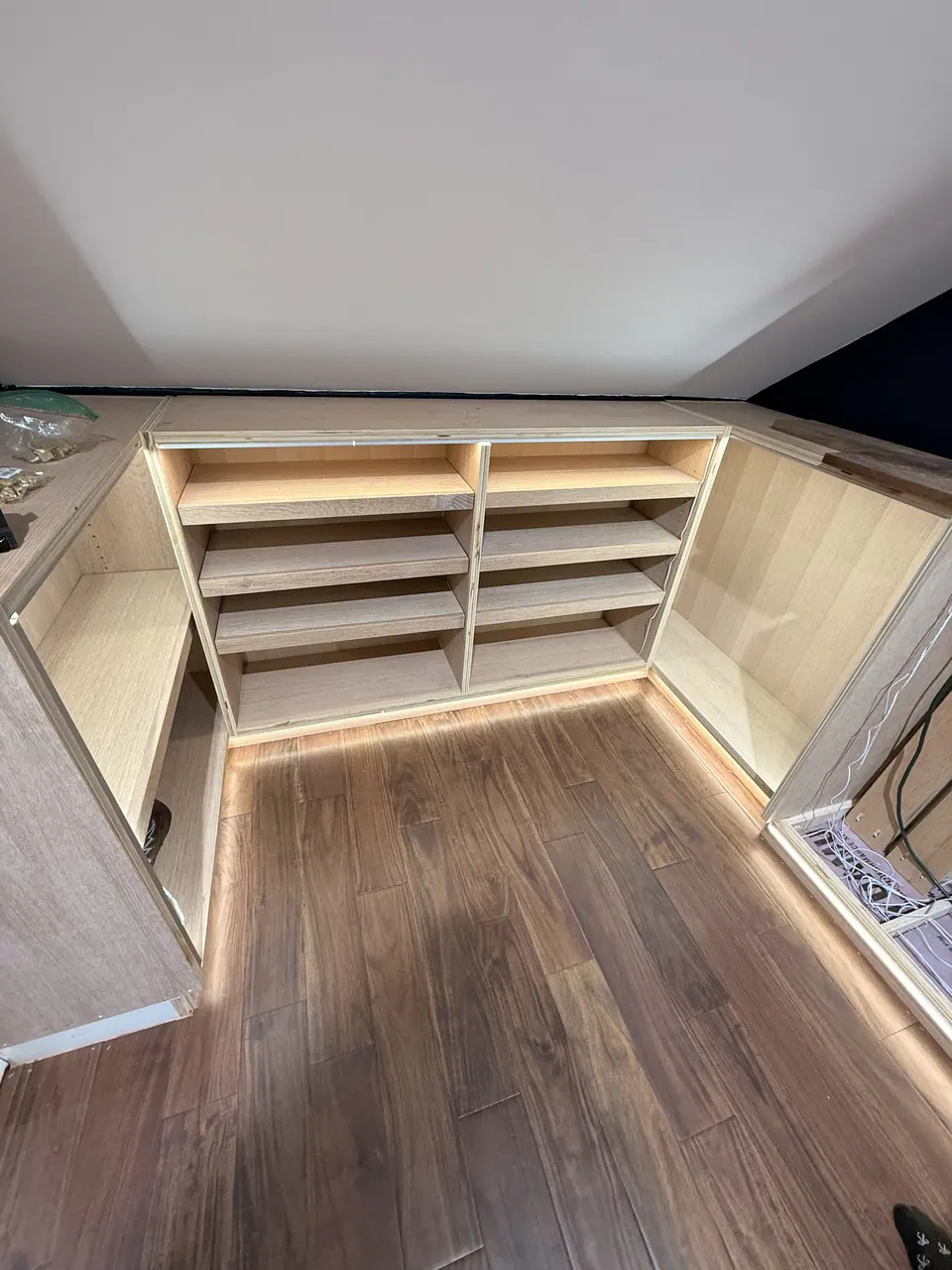 White Oak Closet Build