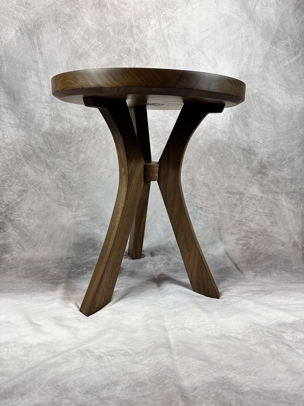 The Milo walnut end table