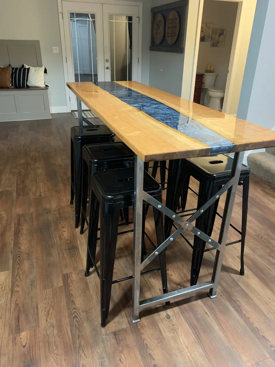 Epoxy River Bar Top