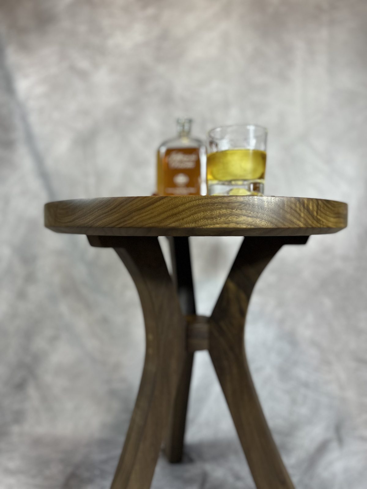 The finished table in use