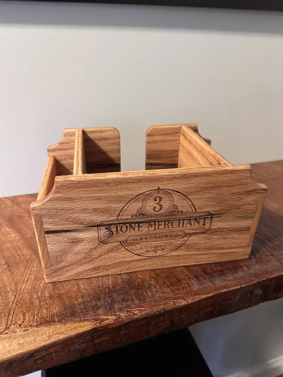 3 Stone Merchant Bar Napkin Holders
